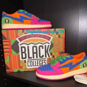 Kiy Studios Low “Support Black Colleges Tour ‘22” Edition Men Size 7